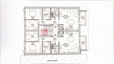 2-Zi., Wohnung, 65m², 1 Etage