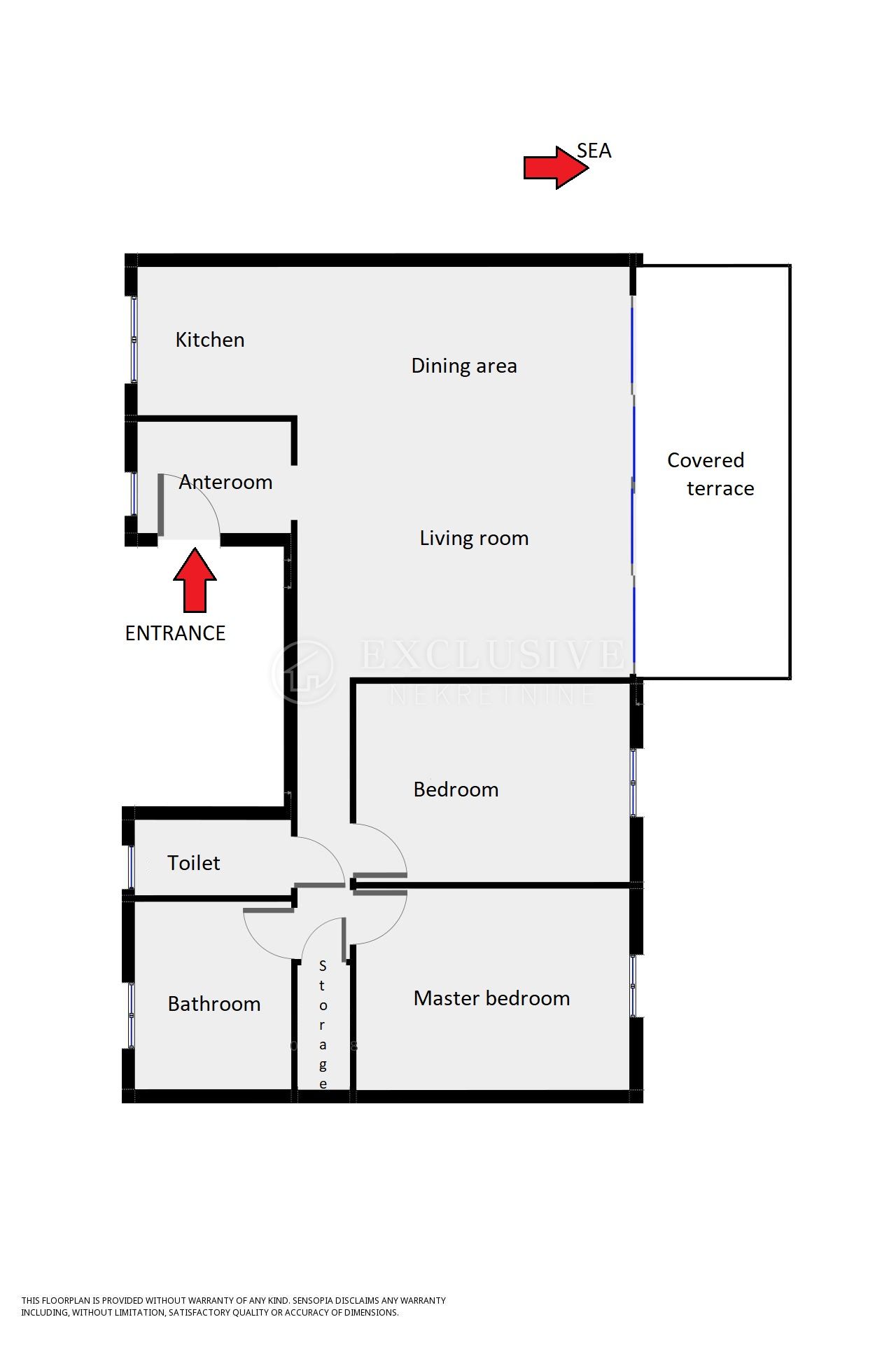 3 rooms, Apartment, 97m², 1 Floor