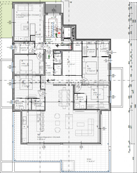 4 rooms, Apartment, 204m², 1 Floor