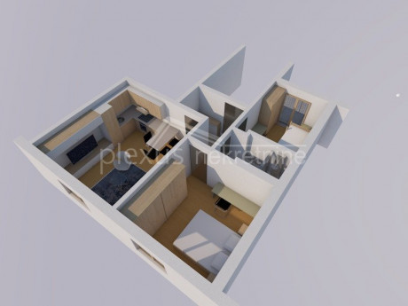 2-locale, Appartamento, 50m², 2 Piano