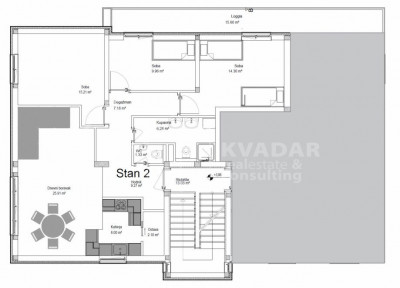 4-locale, Appartamento, 105m², 1 Piano