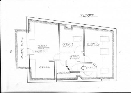 3 rooms, Apartment, 90m², 2 Floor