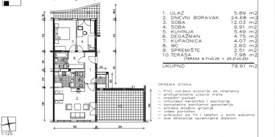3-Zi., Wohnung, 86m², 3 Etage