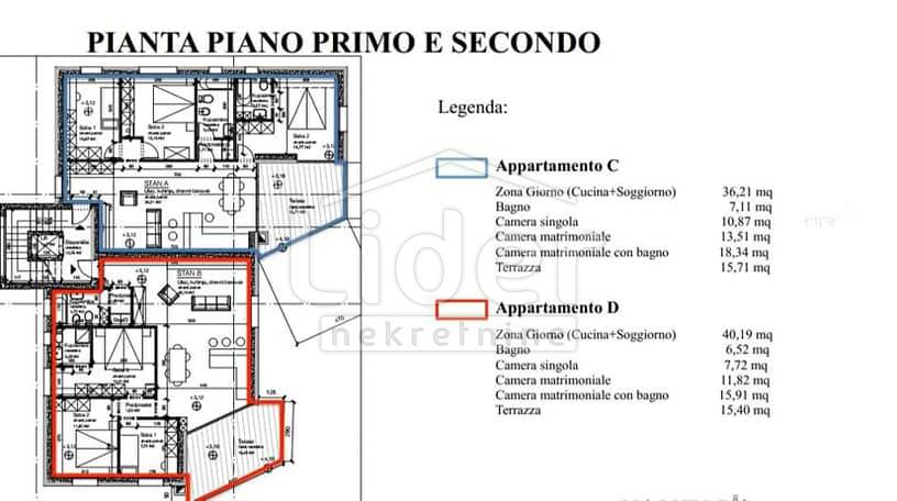4 rooms, Apartment, 107m²
