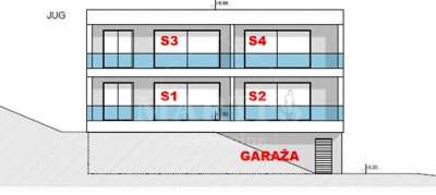 3 rooms, Apartment, 91m², 1 Floor