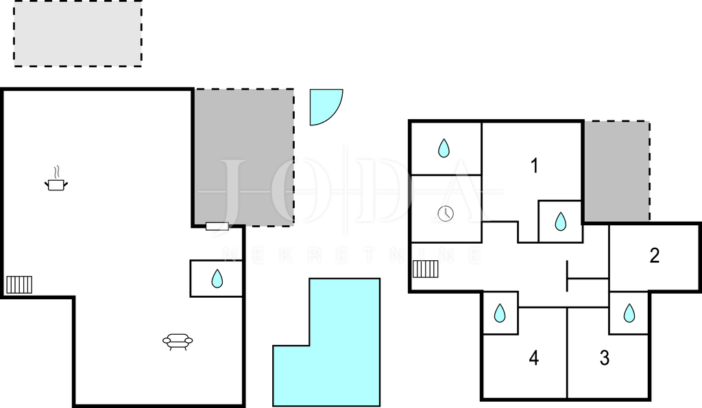 House, 180m², Plot 561m²
