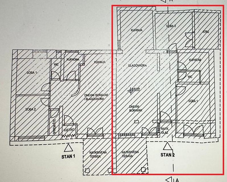 3-Zi., Wohnung, 97m², 1 Etage