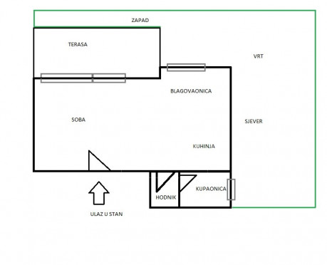 1 rooms, Apartment, 38m²