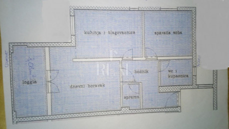 2 rooms, Apartment, 60m²