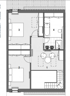 4-Zi., Wohnung, 133m², 2 Etage
