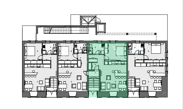 2-Zi., Wohnung, 66m², 1 Etage