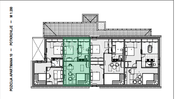 3 rooms, Apartment, 104m², 2 Floor
