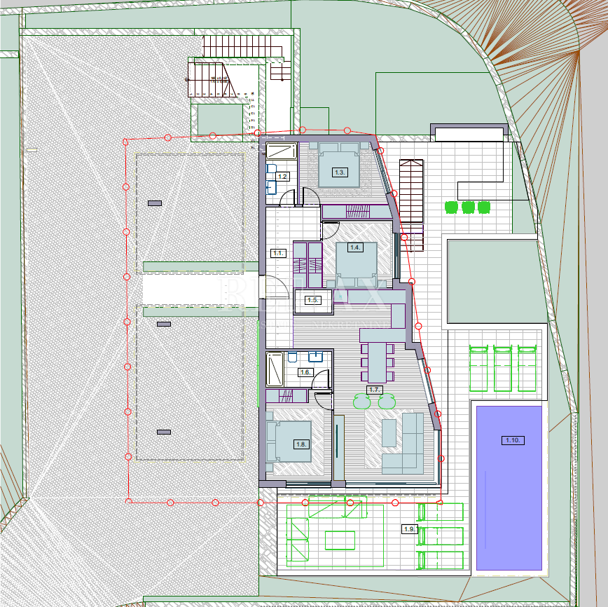4-Zi., Wohnung, 158m², 1 Etage