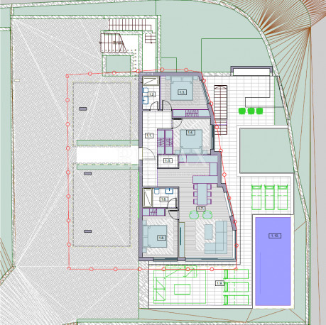 4 rooms, Apartment, 158m², 1 Floor