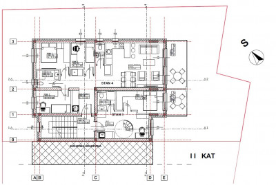 4-locale, Appartamento, 106m², 2 Piano