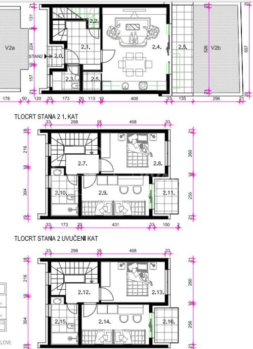 5 rooms, Apartment, 118m², 1 Floor