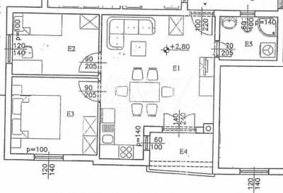3 rooms, Apartment, 52m², 1 Floor