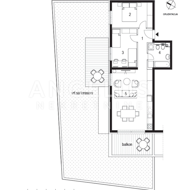 3 rooms, Apartment, 82m², 1 Floor