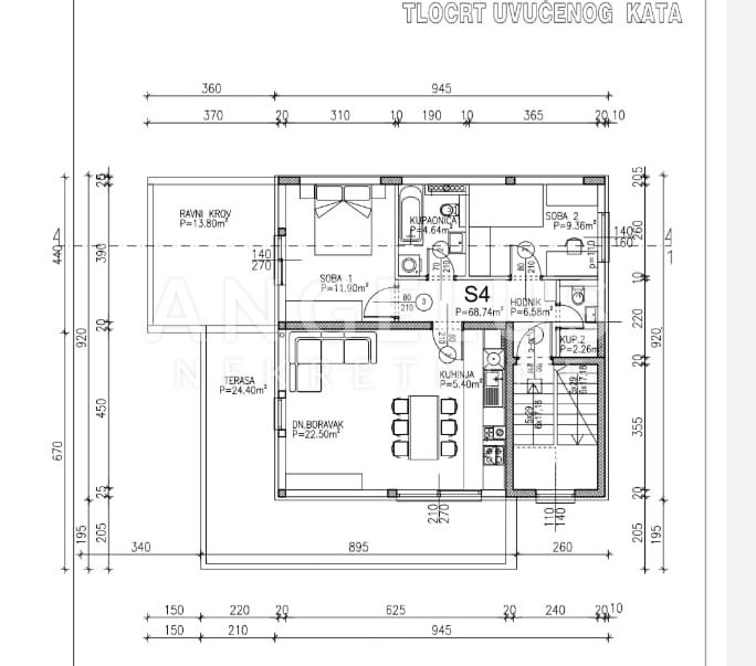 3-Zi., Wohnung, 76m², 2 Etage