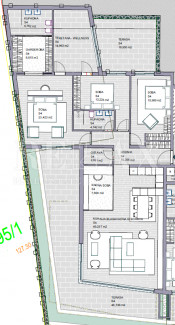 4-Zi., Wohnung, 224m², 1 Etage