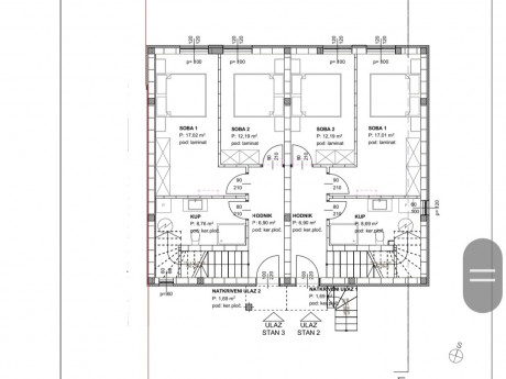 3 rooms, Apartment, 108m², 1 Floor