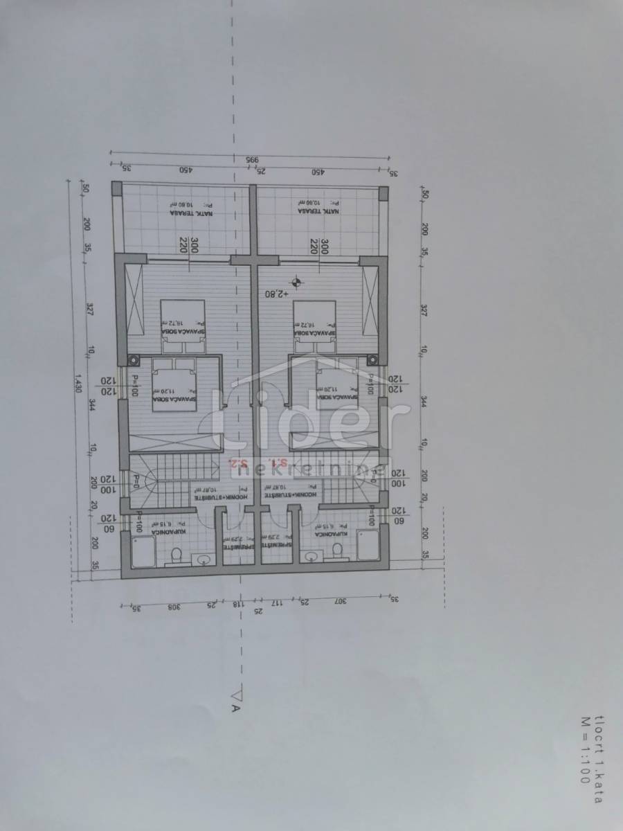 3 rooms, Apartment, 105m², 2 Floor