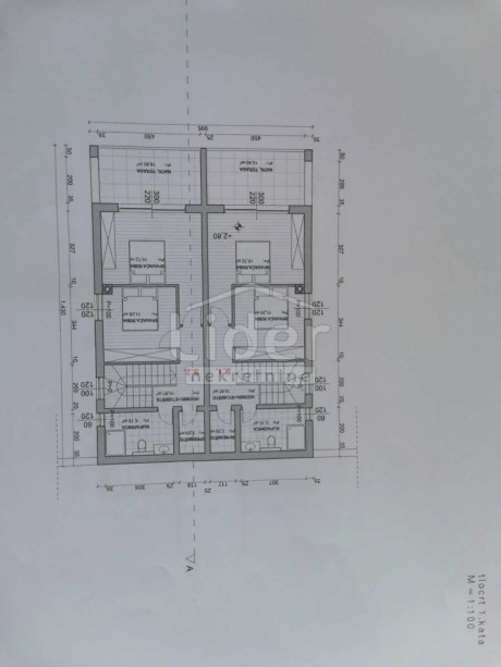 3-Zi., Wohnung, 105m², 1 Etage