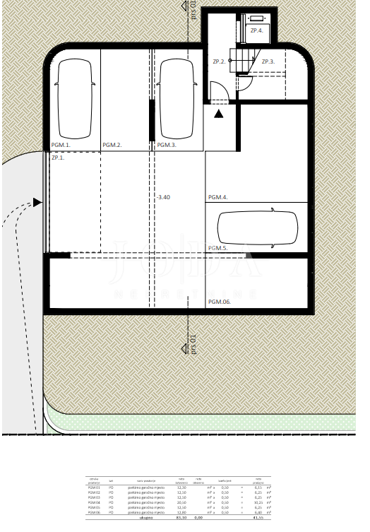 3 rooms, Apartment, 123m², 2 Floor