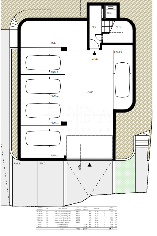 2 rooms, Apartment, 67m², 1 Floor