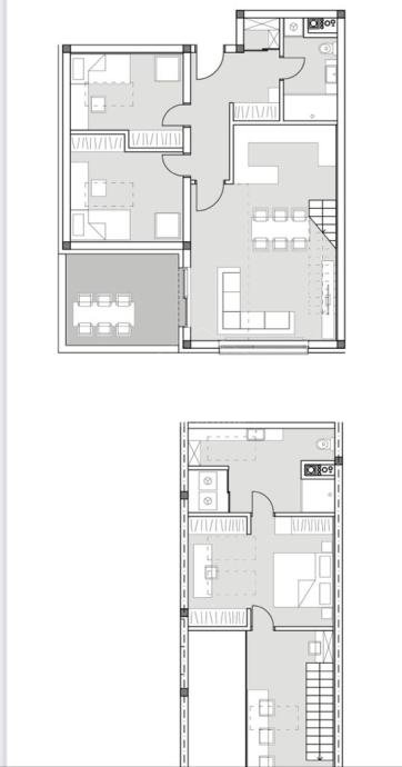 4-locale, Appartamento, 118m², 2 Piano