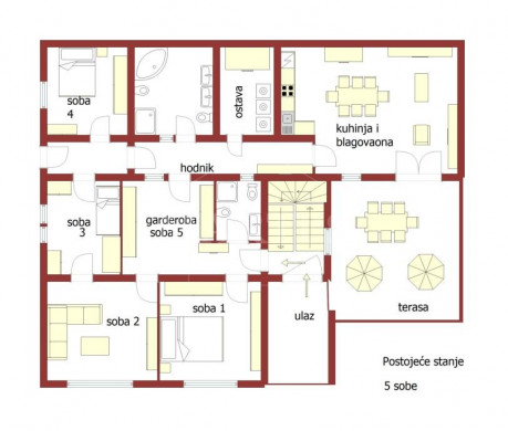 5-locale, Appartamento, 245m²