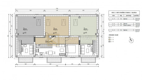 2-locale, Appartamento, 40m², 1 Piano