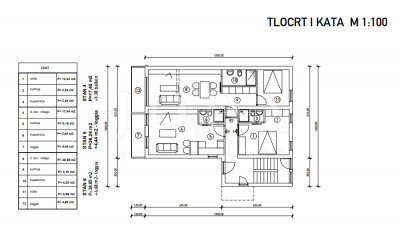 2 rooms, Apartment, 44m², 1 Floor