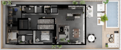 4 rooms, Apartment, 180m²