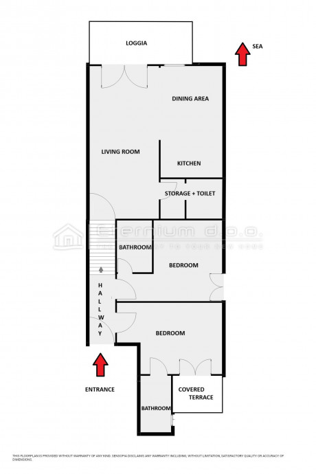 3-locale, Appartamento, 97m², 1 Piano