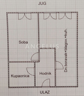 2 rooms, Apartment, 52m², 4 Floor