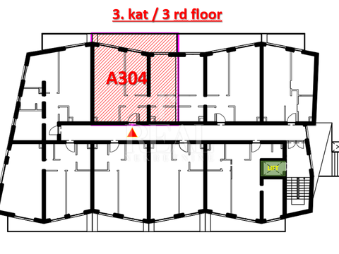 3-locale, Appartamento, 84m², 3 Piano
