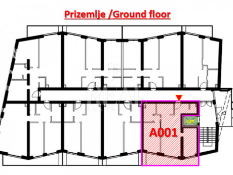3 rooms, Apartment, 75m², 1 Floor