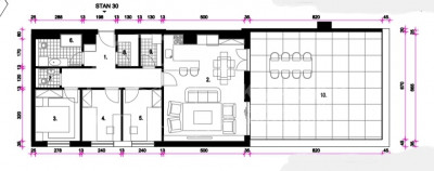 4 rooms, Apartment, 93m², 2 Floor