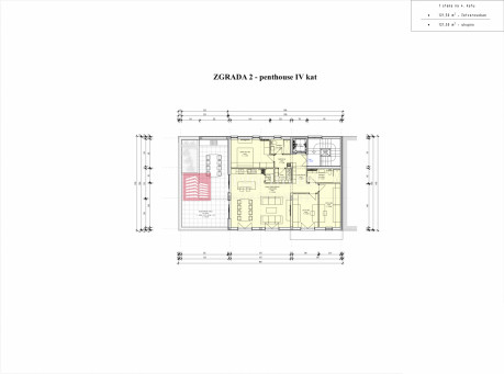 2-Zi., Wohnung, 55m², 1 Etage