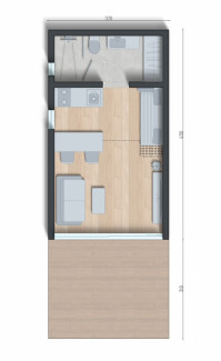 House, 36m², Plot 0m²