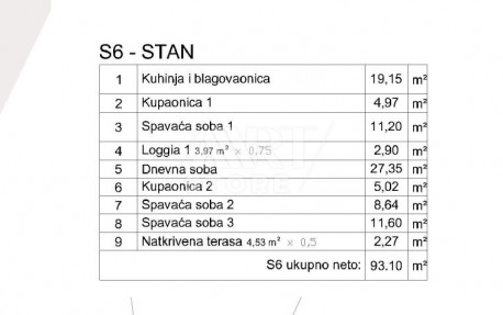 4-s, Stan, 93m², 2 Kat