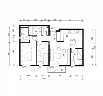 4 rooms, Apartment, 76m², 2 Floor
