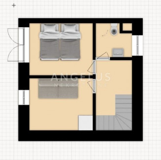 3-locale, Appartamento, 56m², 2 Piano