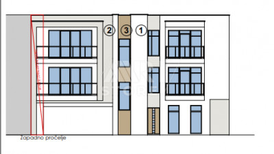 3-locale, Appartamento, 55m², 2 Piano