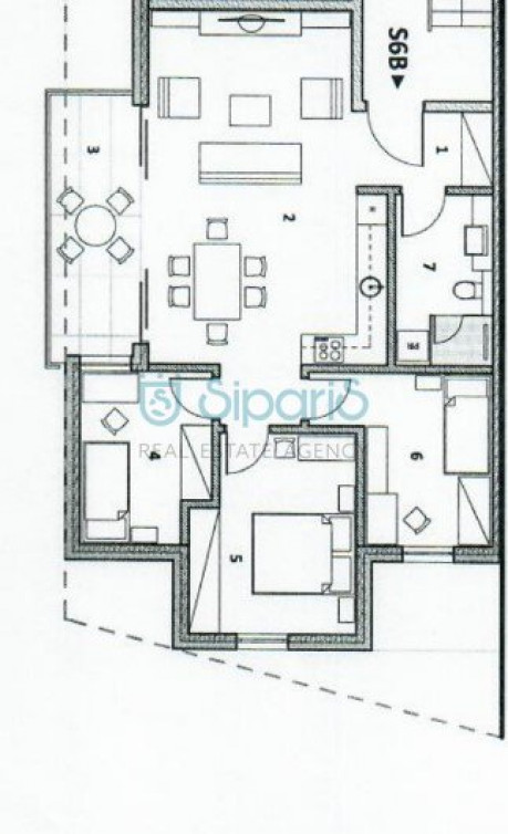 4 rooms, Apartment, 83m²