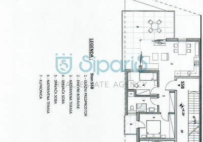 3 rooms, Apartment, 86m²