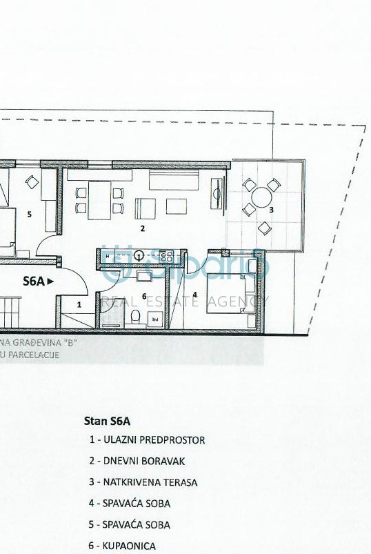 3-locale, Appartamento, 64m²