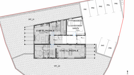 3-locale, Appartamento, 75m², 2 Piano