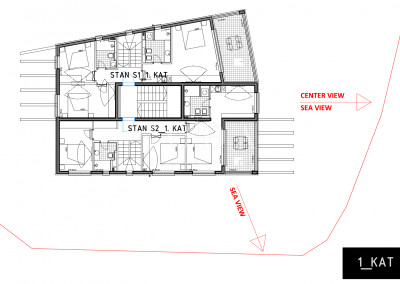 3 rooms, Apartment, 75m², 2 Floor